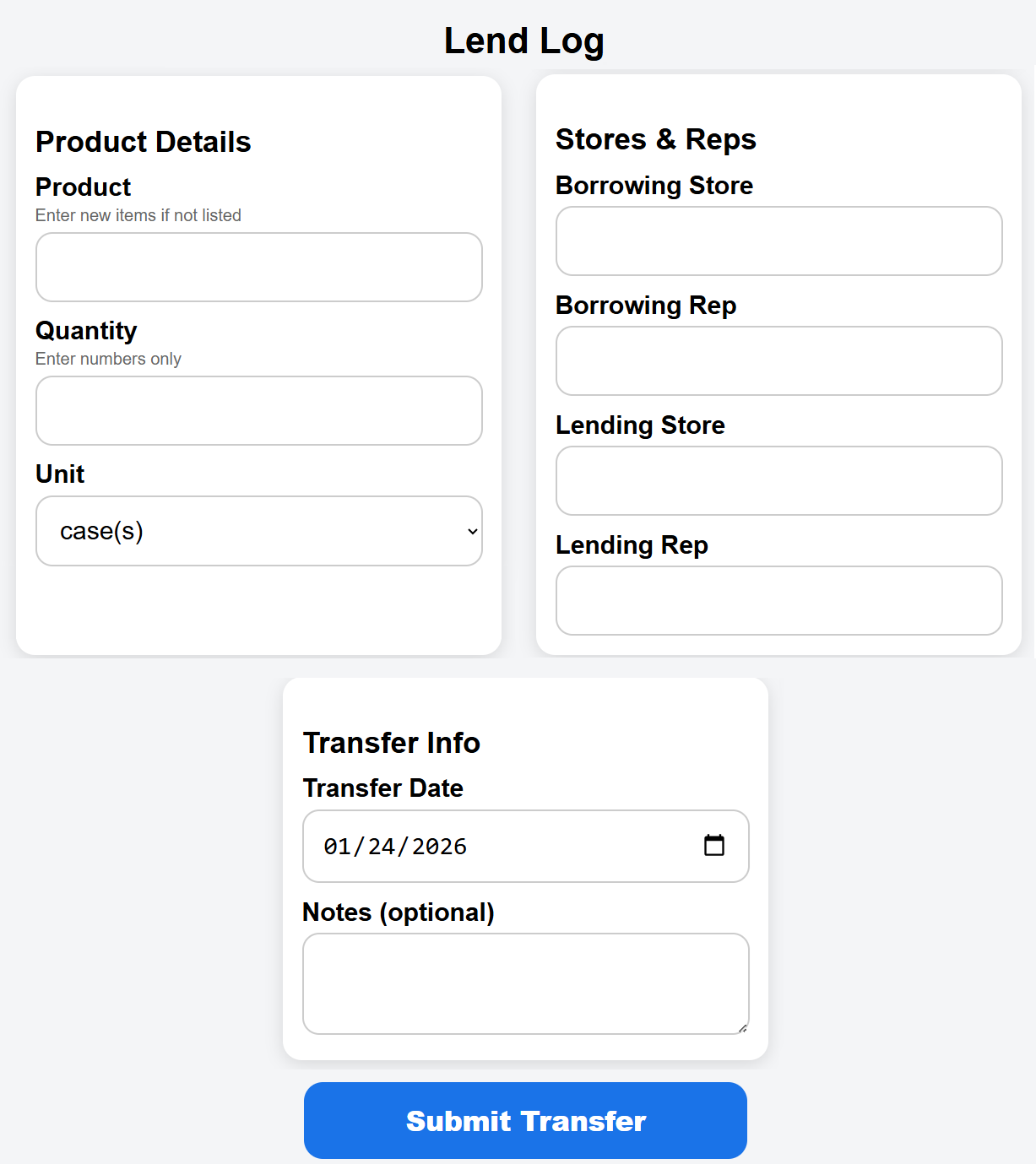 Complete Inventory Management System